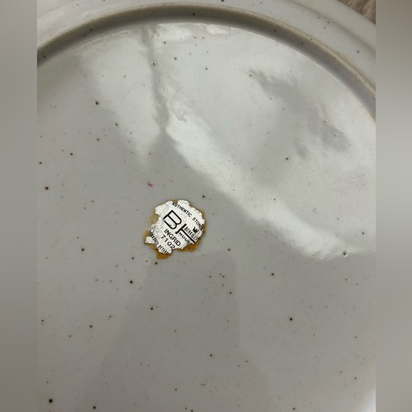 Set of 3 Ingrid Dining Plates by Berkeley House | Mid century |  Japan - Picture 4 of 4